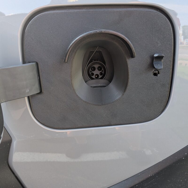 Rhinda Charging Port Snow Cover – Fits Chevrolet Silverado EV & GMC Sierra EV