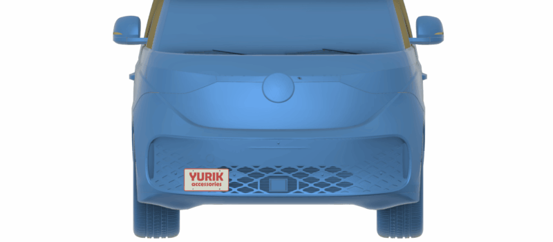 Rhinda No-Drill License Plate Mounting Kit – Easy Install for Volkswagen ID Buzz - Image 6