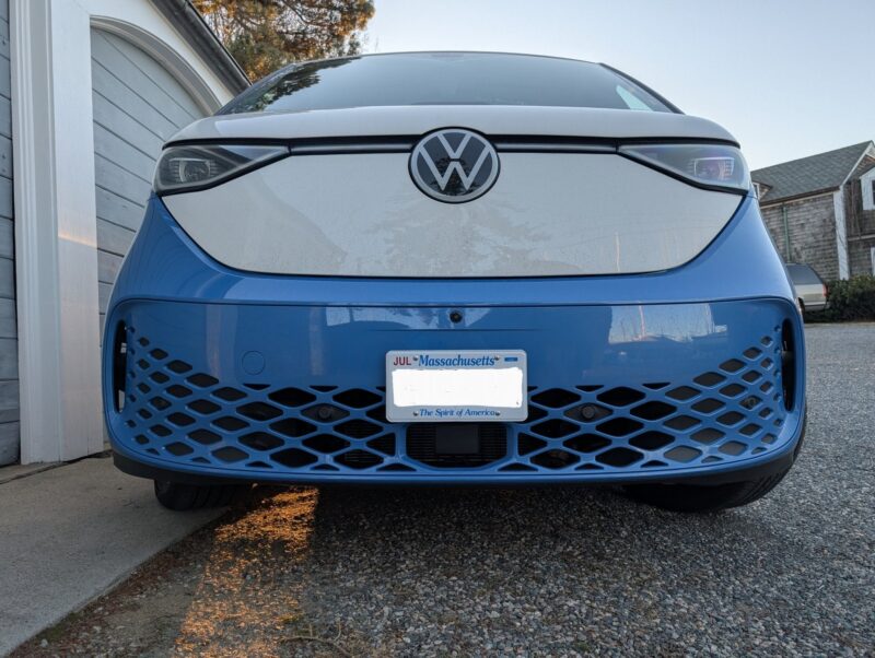 Rhinda No-Drill License Plate Mounting Kit – Easy Install for Volkswagen ID Buzz - Image 2