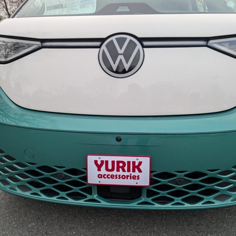 Rhinda No-Drill License Plate Mounting Kit – Easy Install for Volkswagen ID Buzz